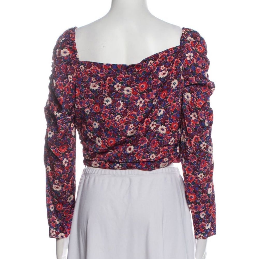 Veronica Beard Printed Blouse - Picture 2 of 3